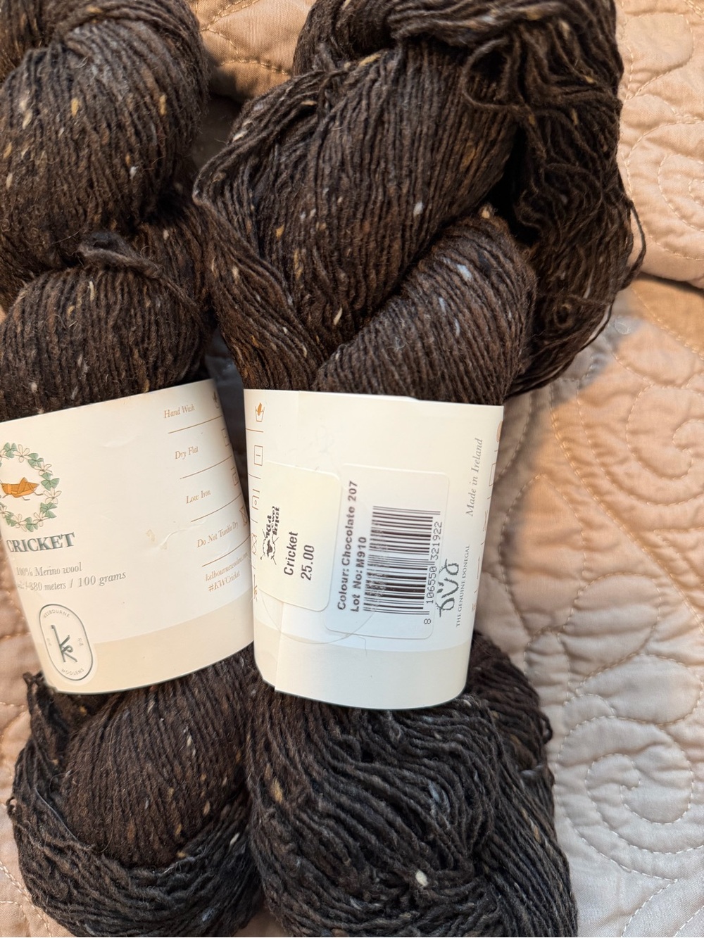 Knitting Rescue Tweed Yarn - Dark Charcoal - Picture 3 of 3